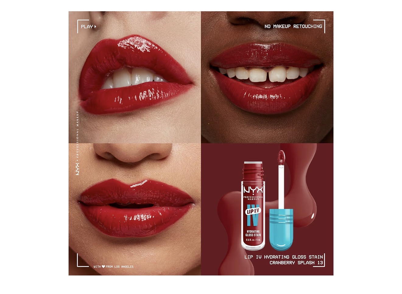 Gloss stain NYX Lip I.V